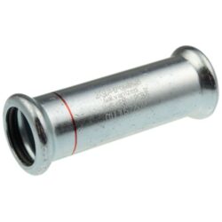 Détails visibles de Manchon long acier galvanisé à sertir FF 35 C1403 pour Manchon de tube