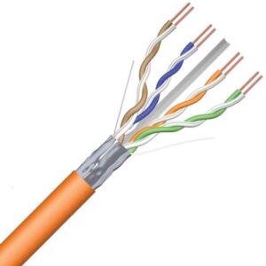 Aginode Belgium - CAT6A F1/UTP 4P LSOH Orange Cca - N100.622G-OC