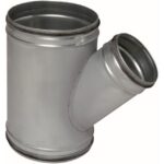 Aldes - Té Oblique TO joints Virtuo-Fix Ø200/125mm - 11098465