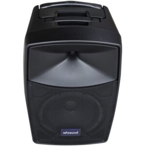 Détails visibles de Enceinte portable Bluetooth trolley noire U10 pour Haut-parleurs