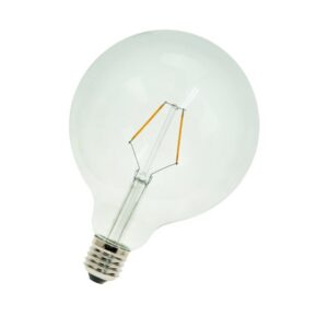 Ampoule G125 E27 2W blanc chaud, 20 mA