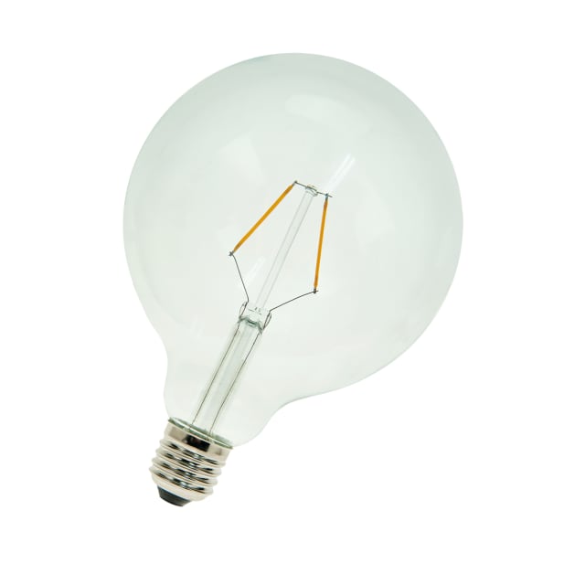 BAILEY - LED Filament Globe G125 E27 240V 220lm 2W CL plus blanc chaud diam=125 l=175mm - 80100035390