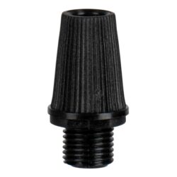 Serre-câble conique noir M10 raccord mâle, configuration visible