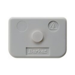 BERKER - Entrée de câble pour 1 câble Aquatec IP44 gris clair - 1881