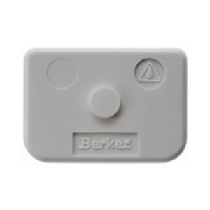 BERKER - Entrée de câble pour 1 câble Aquatec IP44 gris clair - 1881