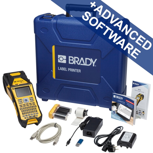 BRADY - Étiqueteuse M610 - Version avec clavier CYRILLIQUE - M610-CYR-BT-PWID - 317802 BRADY - Étiqueteuse M610 - Version avec clavier CYRILLIQUE - M610-CYR-BT-PWID - 317802