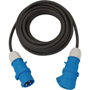 Rallonge électrique CEE 230V IP44 10 m 3G1,5, configuration visible