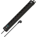 BRENNENSTUHL - Premium-Line 10 prises noir 3 m H05VV-F 3G1