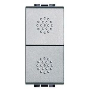 BTICINO - Bouton-poussoir Light Tech - 10A - 250V - 2P - NO + NO - NT4036