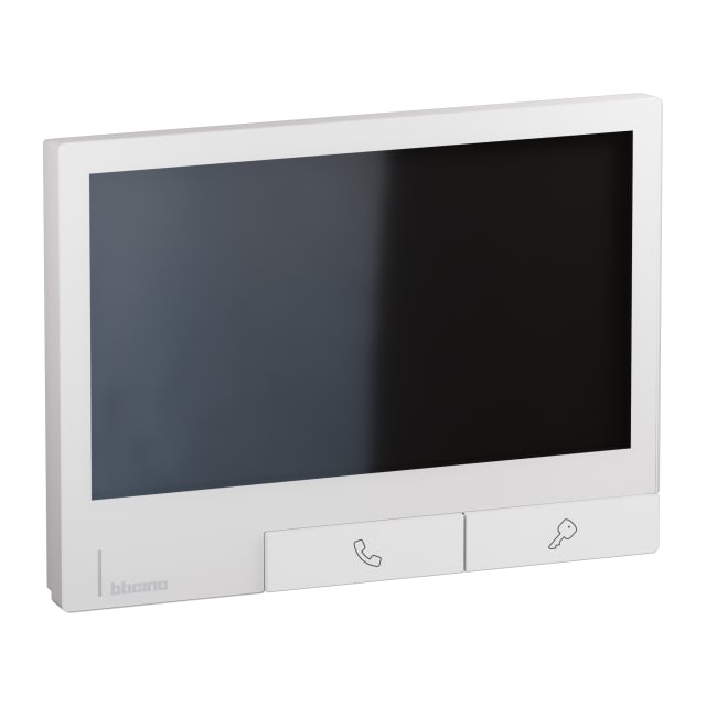 BTICINO - Classe 300X - Poste intérieur couleur blanche - 344742