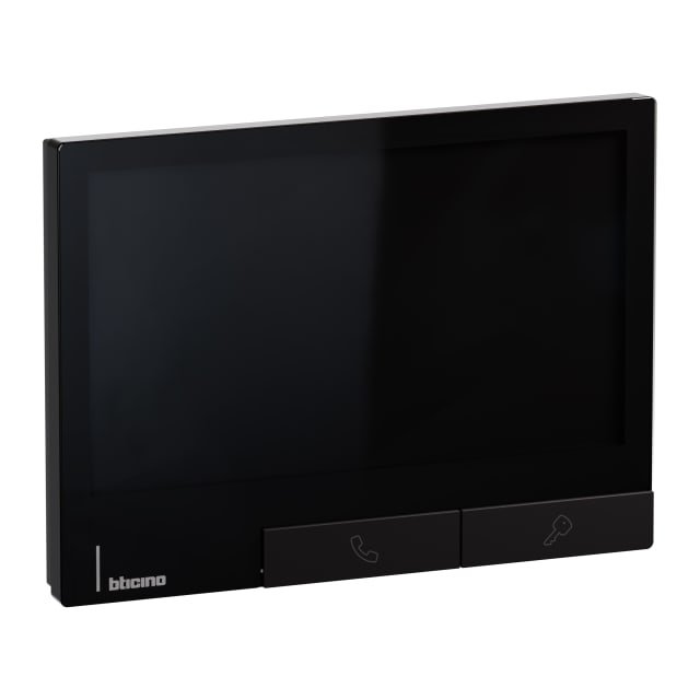 BTICINO - Classe 300X - Poste intérieur couleur noire - 344743