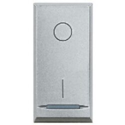 BTICINO - Interrupteur Axolute - 2P - 250V - 20 A - gris clair - 1 module - HC4002