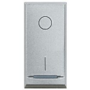 BTICINO - Interrupteur Axolute - 2P - 250V - 20 A - gris clair - 1 module - HC4002