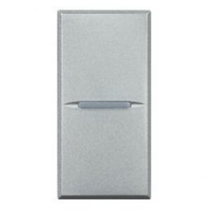BTICINO - Interrupteur inverseur Axolute - 1P - 250V - 16A - gris clair - 1 module - HC4004