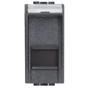 BTICINO - LL RJ45 Cat6 FTP 1 mod Anthracite-Toolless-BT2 - L4279C6F