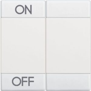 BTICINO - LL - Touche ON OFF blanc 2 mod. - N4911M2AGN