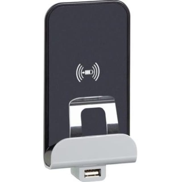 BTICINO - LL charg induction + charg USB 2400mA - LN4285CW2 BTICINO - LL charg induction + charg USB 2400mA - LN4285CW2