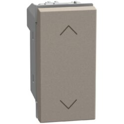 BTICINO - LightN commande volets roul. 1 mod - stone - YG4027N