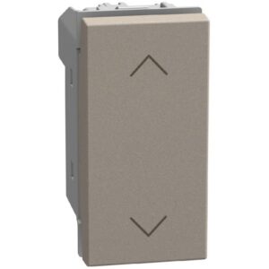 BTICINO - LightN commande volets roul. 1 mod - stone - YG4027N