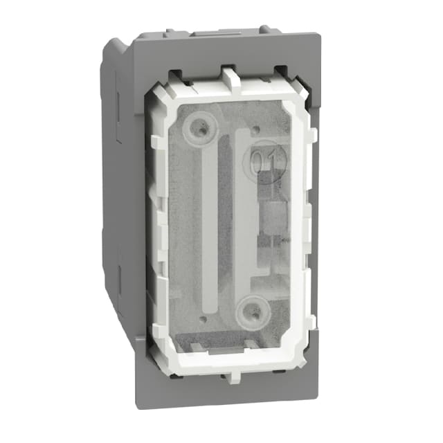 Inverseur axial 10AX 1 BTICINO Light Now détail produit Détails visibles de Inverseur axial 10AX 1 module composable Y4054 pour Interrupteurs inverseurs
