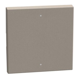 BTICINO - LightN - touche sans symbole MyHOME 2 mod - 2 fonc - stone - YG4911MH2
