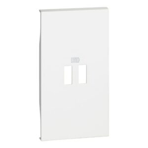 BTICINO - Living Now enjo prise 2x USB blanc 2 modules pour prise double USB - KW12C