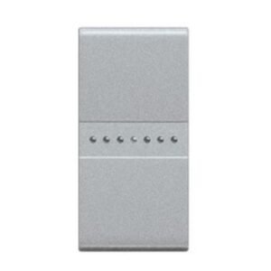 BTICINO - LivingLight - Interrupteur 2 directions axial 16AX 250V 1 mod. bornes auto Tec - NT4053A