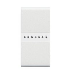 BTICINO - LivingLight - Interrupteur 2 directions axial 16AX 250V 1 mod. bornes auto bla - N4053A