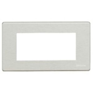 BTICINO - Plaque de recouvrement Magic - 4 modules - pour réf. 504S/ 504SA - Oxydal - 504/4A/X