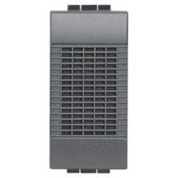 BTICINO - Ronfleur Living - 12 V - 5 VA - 74 dB - 1 module - L4356/12