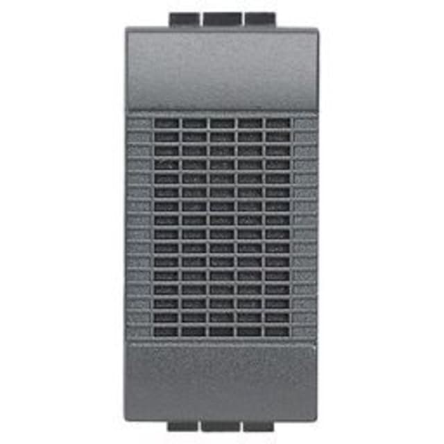 BTICINO - Ronfleur Living - 12 V - 5 VA - 74 dB - 1 module - L4356/12 BTICINO - Ronfleur Living - 12 V - 5 VA - 74 dB - 1 module - L4356/12
