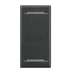 BTICINO - Touche My Home pour Axolute - 2 fonctions - gris foncé - 1 module - HS4911