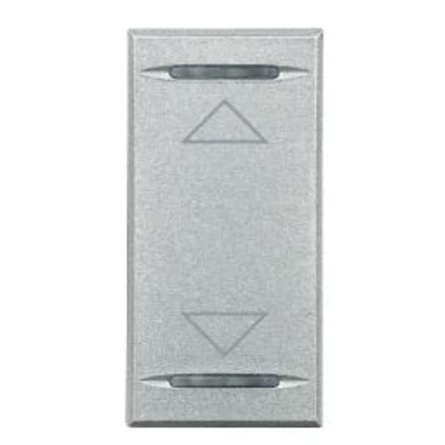 BTICINO - Touche My Home pour Axolute - symbole haut/bas - gris clair - 1 module - HC4911AH BTICINO - Touche My Home pour Axolute - symbole haut/bas - gris clair - 1 module - HC4911AH