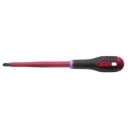 Détails visibles de Tournevis Pozidriv isolé 1000V PZ2 100 mm pour Tournevis