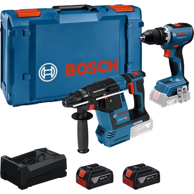 Bosch Professional - Combipack GSR18V-65