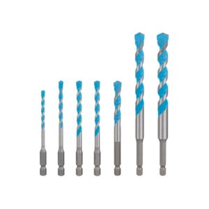Bosch Professional - EXPERT Set 7 pièces foret polyvalent HEX-9 MultiConstruction 4/5/6/8/10/12 - 2608902370