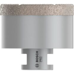 Scie-trépan diamant à sec céramique 68 x 35 mm, configuration visible