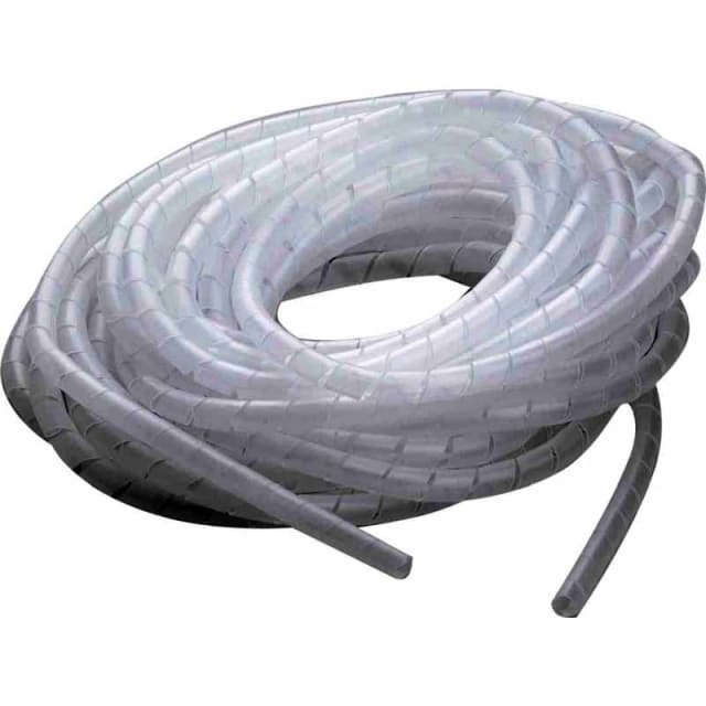 Bande spirale de protection CIMCO détail produit Détails visibles de Bande spirale de protection naturelle 10 mm pour Protections mécaniques de câbles