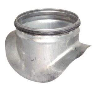CODUME - Piquage galvanisé double joint Ø100 pour tuyau Ø100mm - PS100100DB