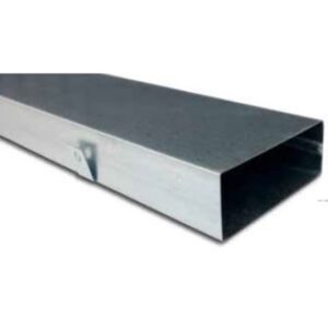 Cebeo - Conduit plat MECANO - aØ80/bØ200 - L2000mm - pour chape - 99.393302