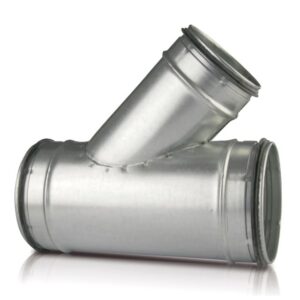 Cebeo - Pièce en T - 45° - diamètre 250x250mm - avec joint en caoutchouc - 99.TD4250.250