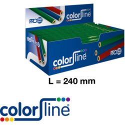 Détails visibles de Crayon de maçon ovale laqué vert 24 cm PRO 201 pour Crayons de chantier et craie