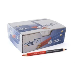 Color-Line - DUO MARKER PRO 425 50% rouge / 50% bleu - Ø 10 mm x 17