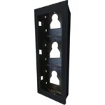 Comelit - CHASSIS A ENCASTRER 3 MODULES ULTRA NOIR - UT9163B