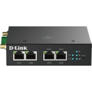 D-LINK - 4G LTE M2M VPN PoE+ Router - DWM-314-TP/E