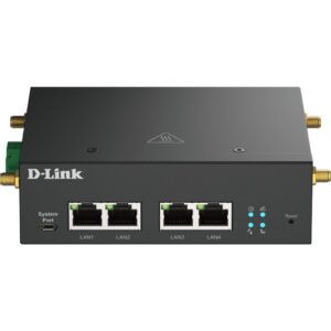 D-LINK - 5G Multi-Connect Modem; 4x1 Gb; 2 Micro SIM slot; Plug-and-Play; NAT Mode - DWM-314-G