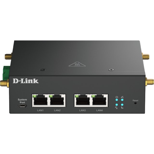 D-LINK - 5G Multi-Connect Modem; 4x1 Gb; 2 Micro SIM slot; Plug-and-Play; NAT Mode - DWM-314-G D-LINK - 5G Multi-Connect Modem; 4x1 Gb; 2 Micro SIM slot; Plug-and-Play; NAT Mode - DWM-314-G