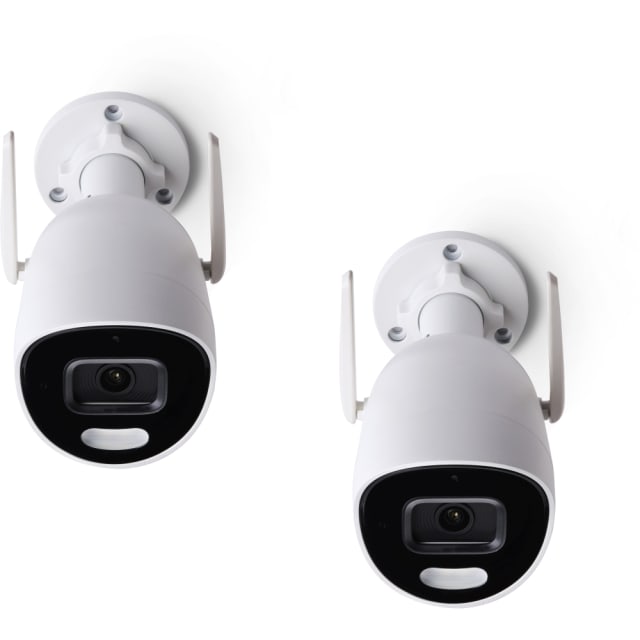 Caméra de surveillance extérieure DELTA DORE détail produit Détails visibles de Caméra de surveillance extérieure connectée Full HD pour Caméras de surveillance