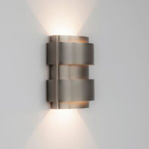 Détails visibles de Applique murale LED dimmable bronze vieux brossé BAND-OH! pour Appliques murales intérieures