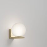 Détails visibles de Applique murale LED OONO or marbré dimmable 29611 GM pour Appliques murales intérieures